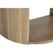 Stella 34.25 X 28 inch White / Natural Night Stand